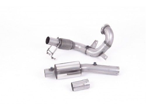 Sportauspuff Milltek Sport VW Polo GTI 2.0 TSI Downpipe De-cat Resonated