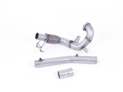 Sportauspuff Milltek Sport VW Polo GTI 2.0 TSI Downpipe De-cat Non-Resonated