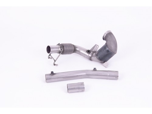 Sportauspuff Milltek Sport VW Polo GTI 2.0 TSI Downpipe HJS Non-Resonated