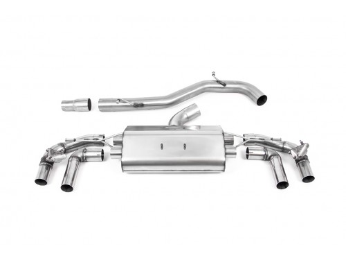 Sportauspuff Milltek Sport VW Golf 8 R 2.0 TSI OPF-back Non-Resonated