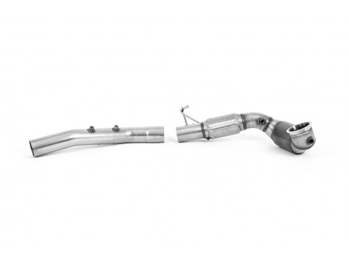 Sportauspuff Milltek Sport VW Golf 8 GTI 2.0 TSI OPF Bypass Downpipe HJS