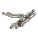 Sportauspuff Supersprint Porsche Cayenne 536 Turbo 4.0 V8 Axle-back