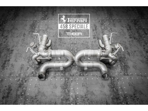 Sportauspuff TNEER Exhaust Ferrari 458 Speciale