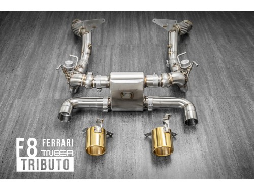 Sportauspuff TNEER Exhaust Ferrari F8 Tributo