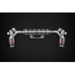 Sportauspuff Capristo Porsche 911 Turbo 991 Turbo-back