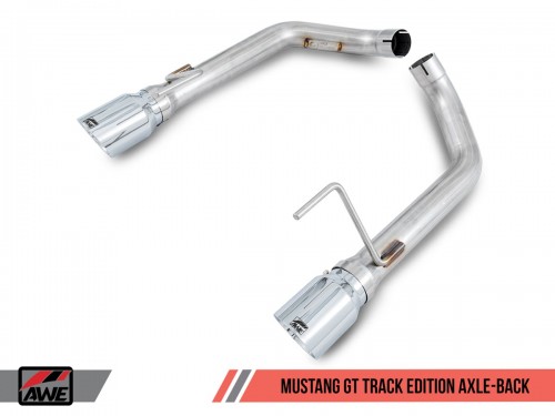 Sportauspuff AWE Ford Mustang GT 5.0 S550 15-17 End Exhaust Track Edition (Chrome Silver)
