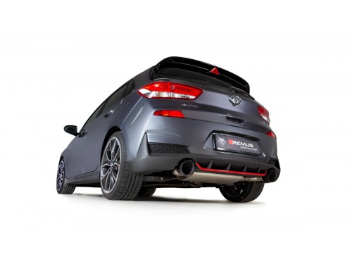 Sportauspuff Remus Hyundai I30 N 2.0 T-GDI Cat-back (OPF remover)