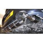 Sportauspuff Quicksilver Porsche 911 Turbo (996) Axle-back