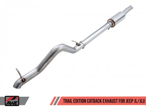 Sportauspuff AWE Jeep JL/JLU Wrangler 2.0T Trail Edition Cat-back