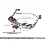 Sportauspuff AWE Porsche Boxster 981 2.7L