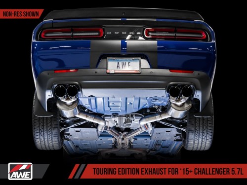 Sportauspuff AWE Dodge Challenger R/T 5.7L Non-resonated Touring Edition