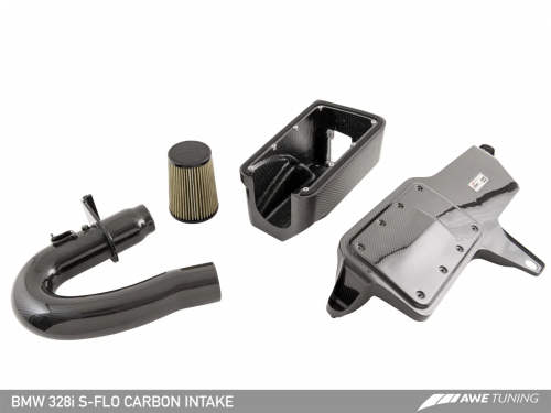 Sportauspuff AWE carbon Ansaugsystem BMW F30 320i
