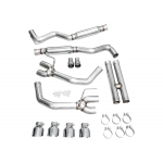 Sportauspuff AWE Ford Mustang GT S650 Quad Tip Track Edition