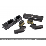 Sportauspuff AWE carbon Ansaugsystem Porsche 991.1/991.2 Turbo/Turbo S