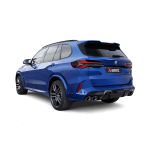 Sportauspuff Akrapovič BMW X5 M / X6 M (F95/F96 LCI) Slip-On Line