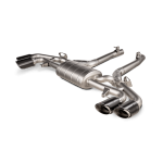 Sportauspuff Akrapovič BMW X6 M / X6 M Competition (F96) Slip-On Line