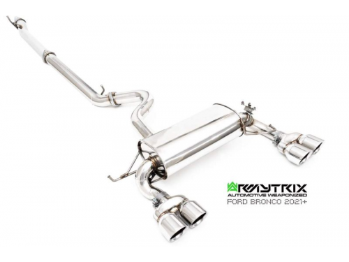 Sportauspuff Armytrix Ford Bronco 2.7L 2021+ Cat-back