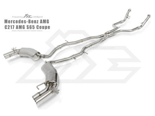 Sportauspuff Fi EXHAUST Mercedes C217 AMG S65 Coupe Cat-back