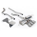 Sportauspuff Milltek Sport Honda Civic Type-R FL5 Cat-back Non-Resonated