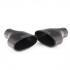 Schwarzes Oval 170x107 mm