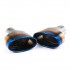 Titanium burnt Oval 170x107mm