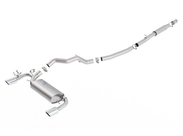 Sportauspuff Borla Ford Focus RS MK3 Cat-back S-Type