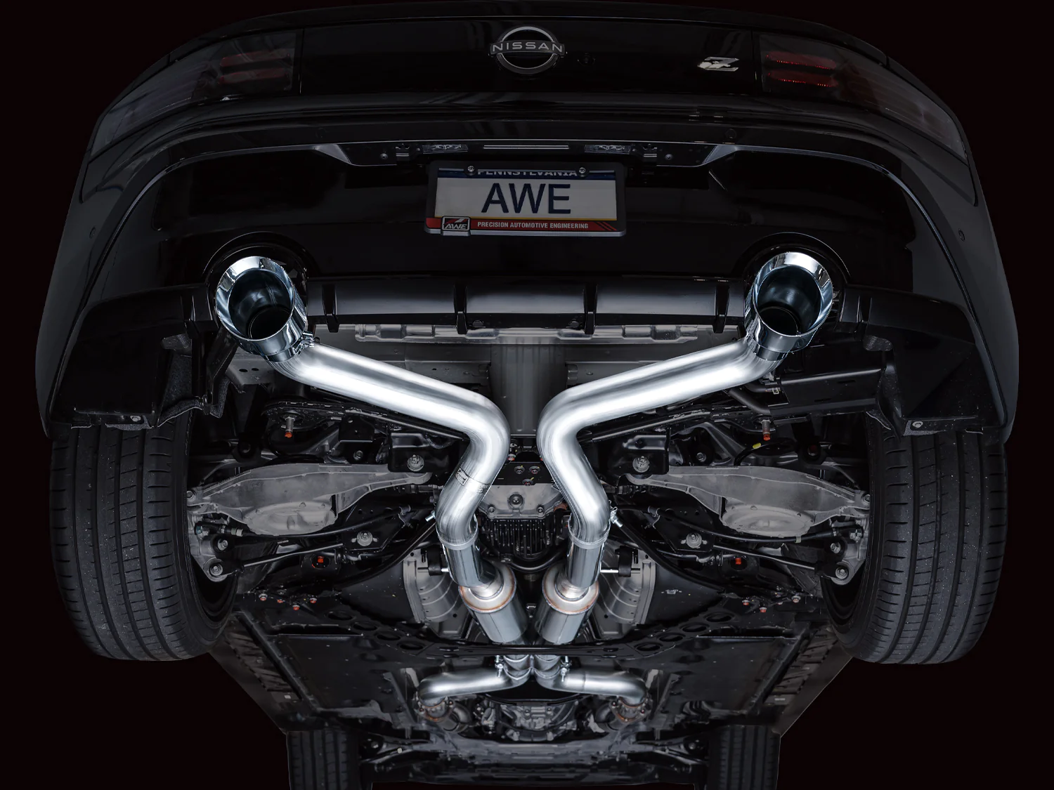 Sportauspuff AWE Nissan Z Track Edition