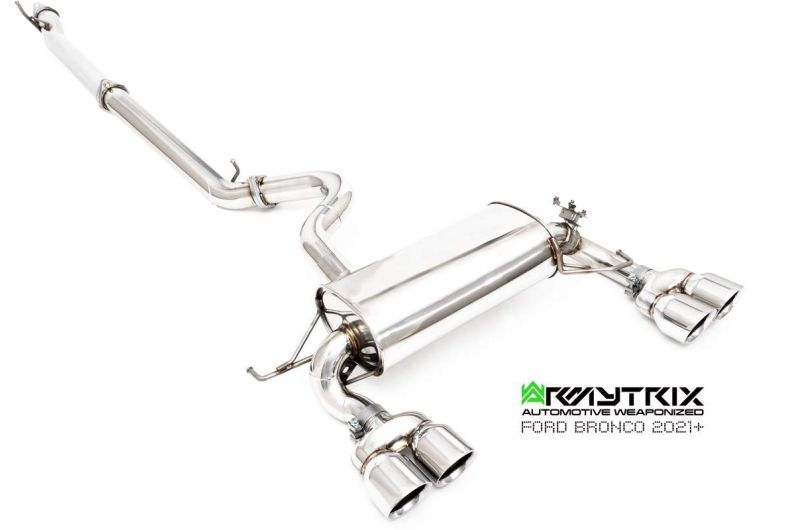 Sportauspuff Armytrix Ford Bronco 2.7L 2021+ Cat-back