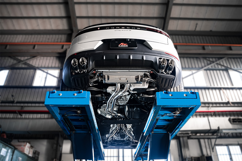 Sportauspuff Fi EXHAUST Porsche 9YA.2 Cayenne S 4.0 TT Cat-back